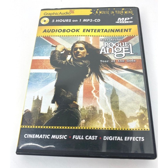 Alex Archer Rogue Angel 31 Tear of the Gods, Audiobook MP3-CD - Picture 1 of 4